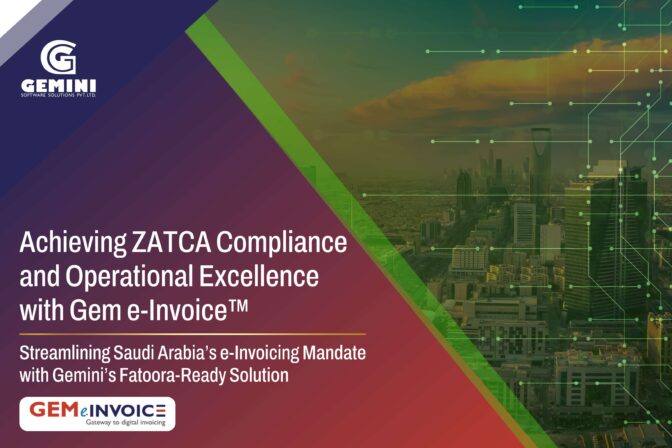 Achieving ZATCA Compliance and Operational Excellence with GemeInvoice